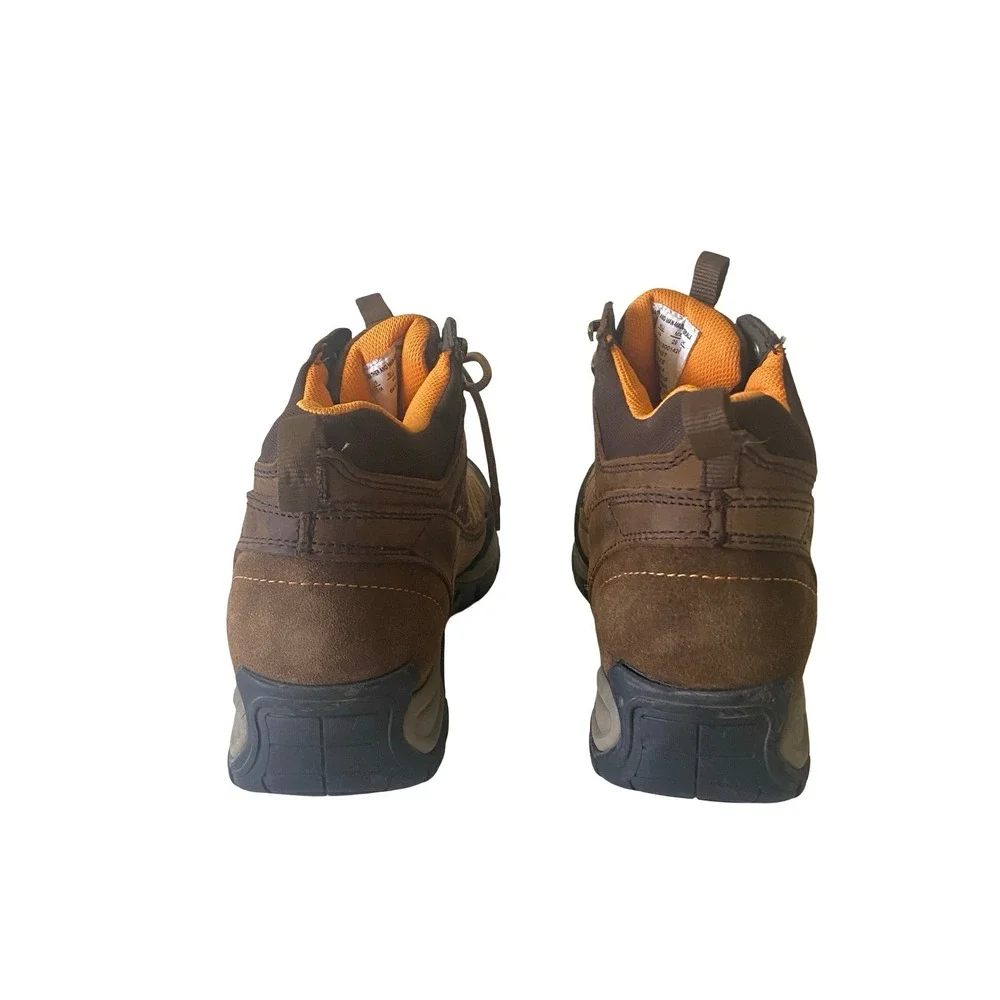 Elk Woods Blaze Men's Hiking Boots 10M Brown Waterproof Leather Trail Shoes NWT